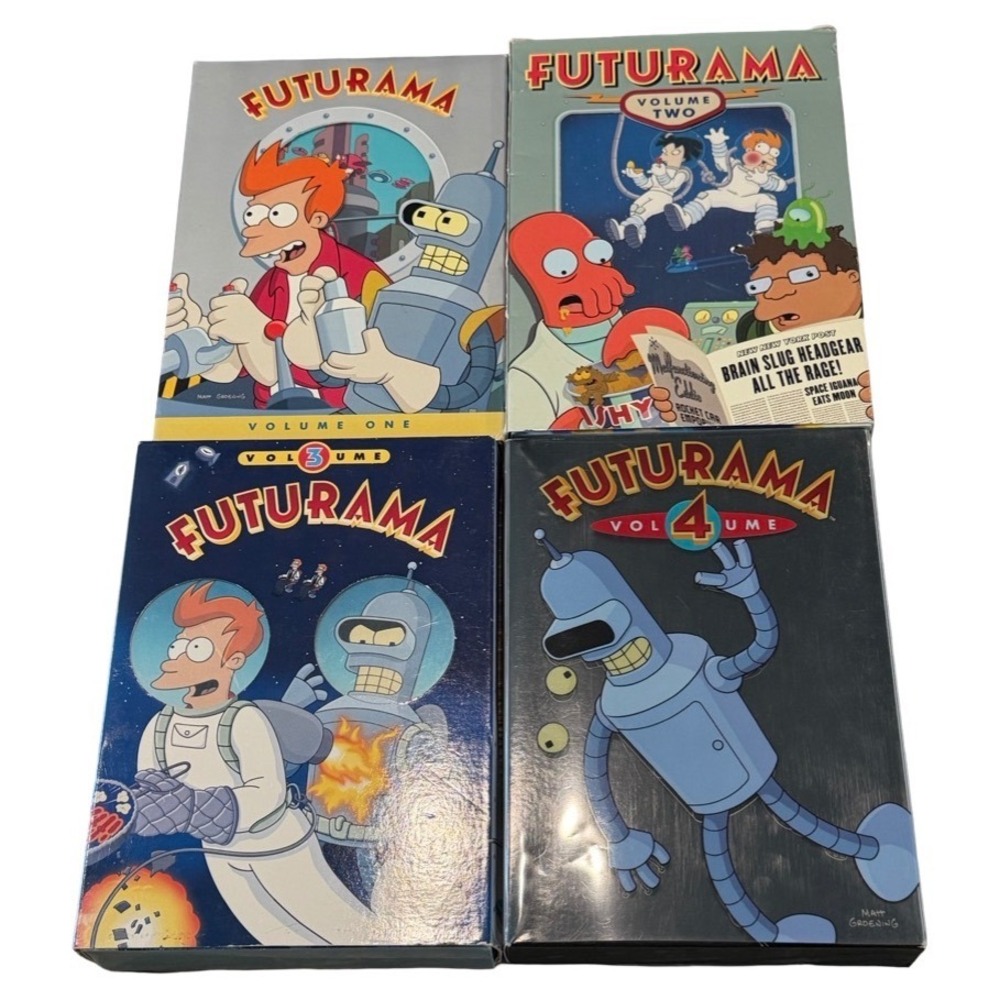 Futurama DVD Box Set Volumes 1 2 3 4 Complete Original Collection Matt Groening